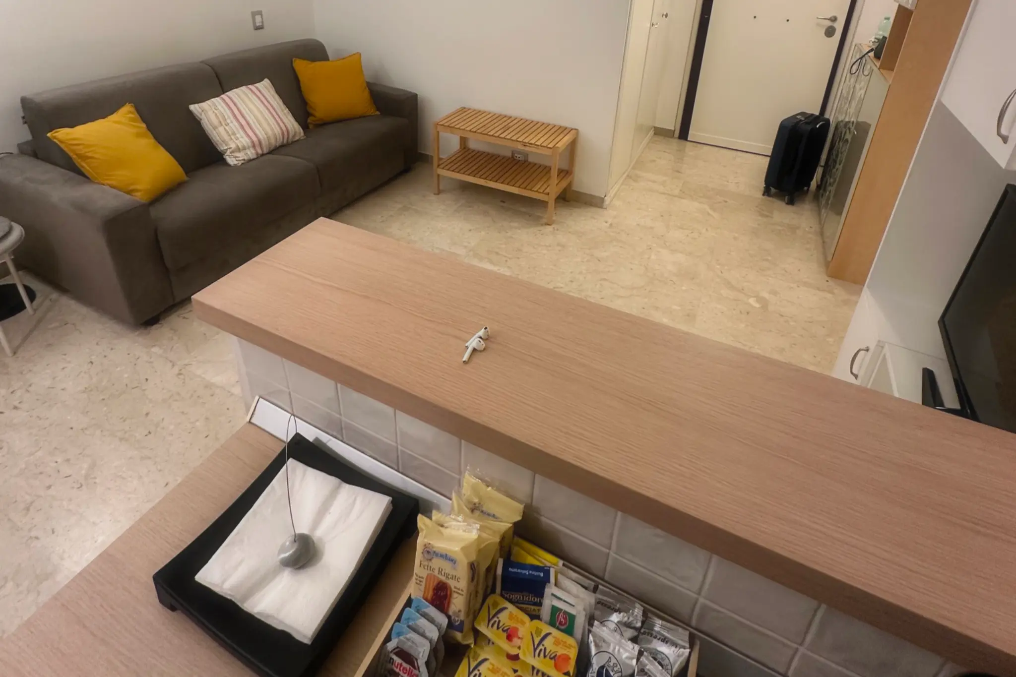 apparamento Roma monteverde matrimoniale bagno in camera