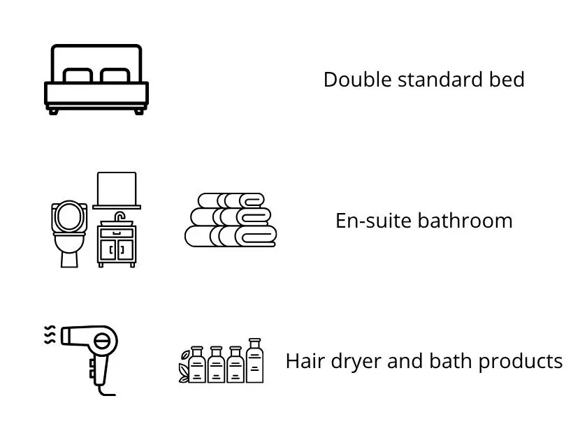 ROME CONCA D'ORO APARTMENT DOUBLE ROOME DOUBLE BATHROOM