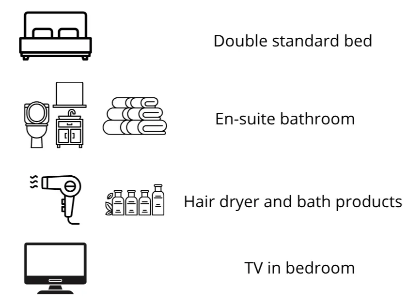 ROME MONTEVERDE APARTMENT DOUBLE ROOM WITH PRIVATE BATHROOM