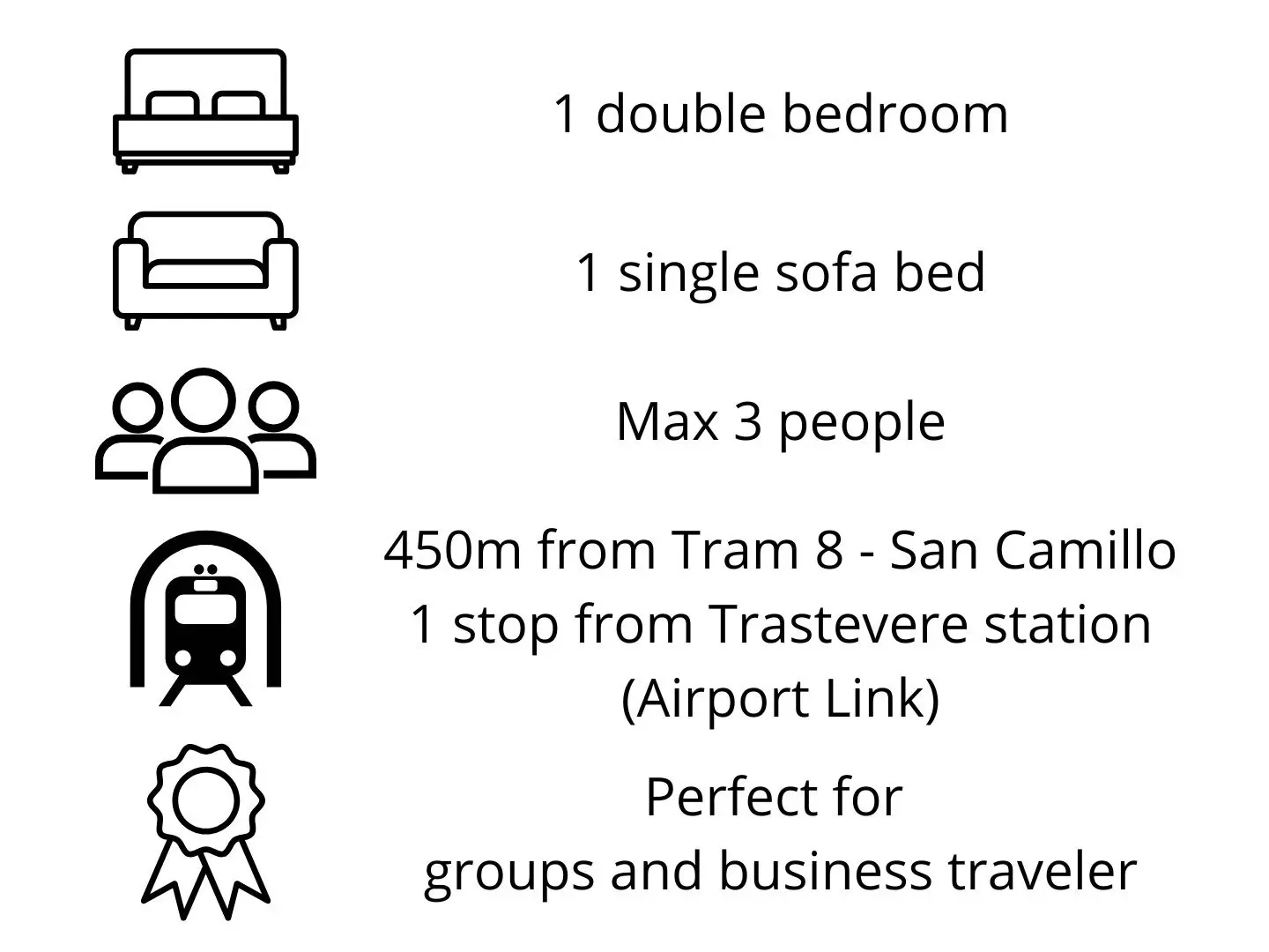 Charming apartment in Rome